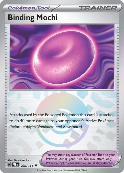 Binding Mochi (Poke Ball Pattern) - SV Prismatic Evolutions - Holofoil - Near Mint (NM)