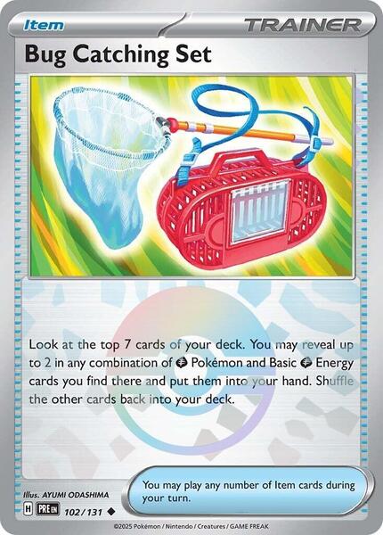 Bug Catching Set (Poke Ball Pattern) - SV Prismatic Evolutions - Holofoil - Near Mint (NM)