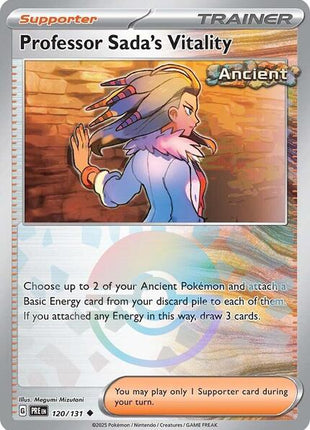 Professor Sada's Vitality (Poke Ball Pattern) - SV Prismatic Evolutions - Holofoil - Near Mint (NM)