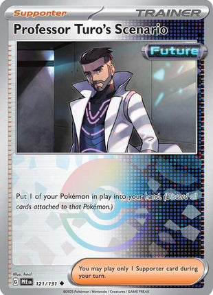 Professor Turo's Scenario (Poke Ball Pattern) - SV Prismatic Evolutions - Holofoil - Near Mint (NM)