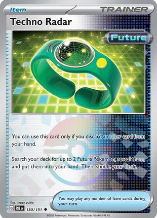 Techno Radar (Poke Ball Pattern) - SV Prismatic Evolutions - Holofoil - Near Mint (NM)