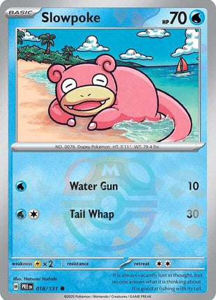 Slowpoke (Master Ball Pattern) - SV Prismatic Evolutions - Holofoil - Near Mint (NM)