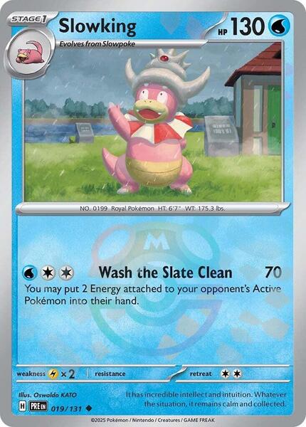 Slowking (Master Ball Pattern) - SV Prismatic Evolutions - Holofoil - Near Mint (NM)