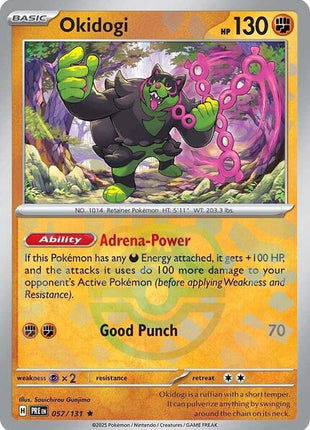 Okidogi (Master Ball Pattern) - SV Prismatic Evolutions - Holofoil - Near Mint (NM)