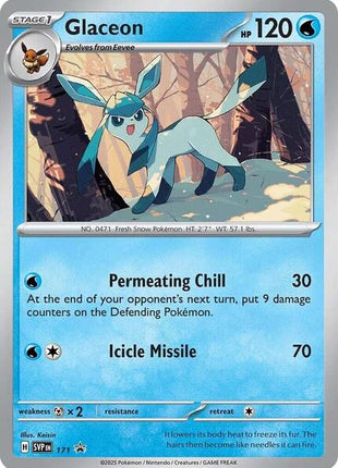 Glaceon - 171 (Cosmos Holo) - SV Scarlet and Violet Promo Cards - Holofoil - Near Mint (NM)
