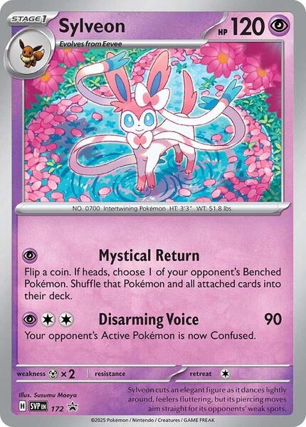 Sylveon - 172 - SV Scarlet and Violet Promo Cards - Holofoil - Near Mint (NM)