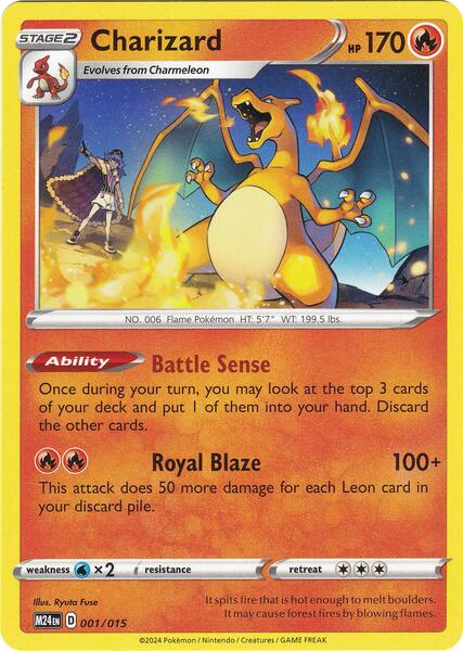Charizard - McDonalds Promos 2024 - Lightly Played (LP)