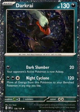 Darkrai (Cosmos Holo) - Miscellaneous Cards and Products - Holofoil - Near Mint (NM)