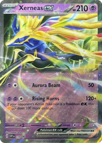 Xerneas ex - 179 - SV Scarlet and Violet Promo Cards - Holofoil - Near Mint (NM)