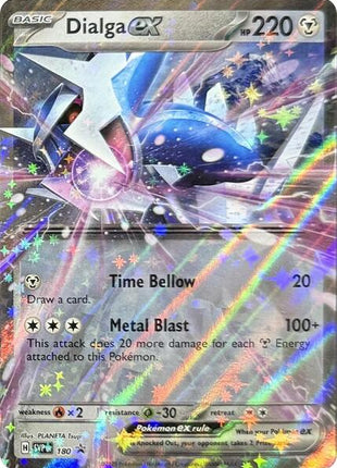 Dialga ex - 180 - SV Scarlet and Violet Promo Cards - Holofoil - Near Mint (NM)