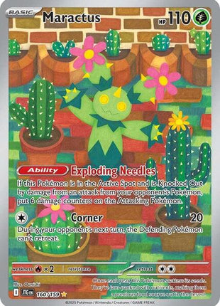 Maractus - 160/159 - SV09 Journey Together - Holofoil - Near Mint (NM)