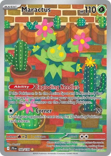 Maractus - 160/159 - SV09 Journey Together - Holofoil - Near Mint (NM)