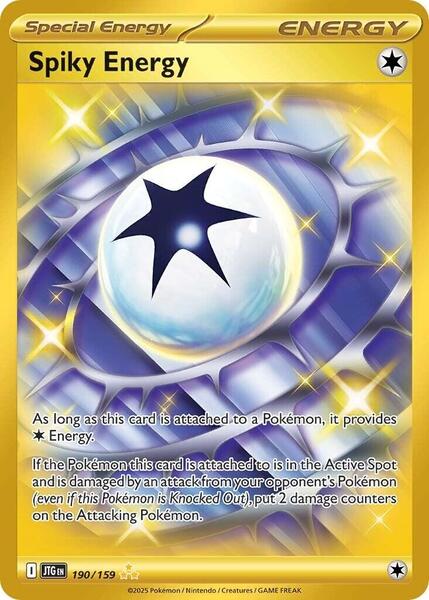 Spiky Energy - 190/159 - SV09 Journey Together - Holofoil - Near Mint (NM)