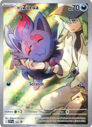 N's Zorua - 189 - SV Scarlet and Violet Promo Cards - Holofoil - Near Mint (NM)