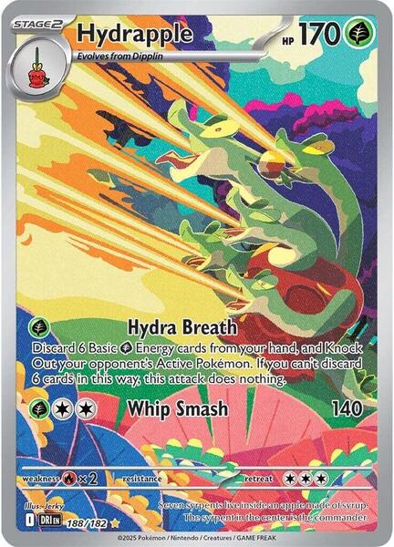 Hydrapple - 188/182 - SV10 Destined Rivals - Holofoil - Near Mint (NM)