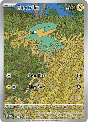 Electrike - 196/182 - SV10 Destined Rivals - Holofoil - Near Mint (NM)