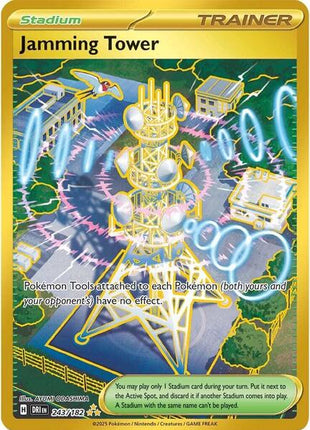 Jamming Tower - SV10 Destined Rivals - Holofoil - Near Mint (NM)