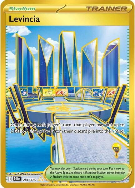 Levincia - SV10 Destined Rivals - Holofoil - Near Mint (NM)