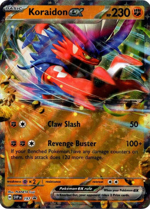 Koraidon ex - 197 - SV Scarlet and Violet Promo Cards - Holofoil - Near Mint (NM)