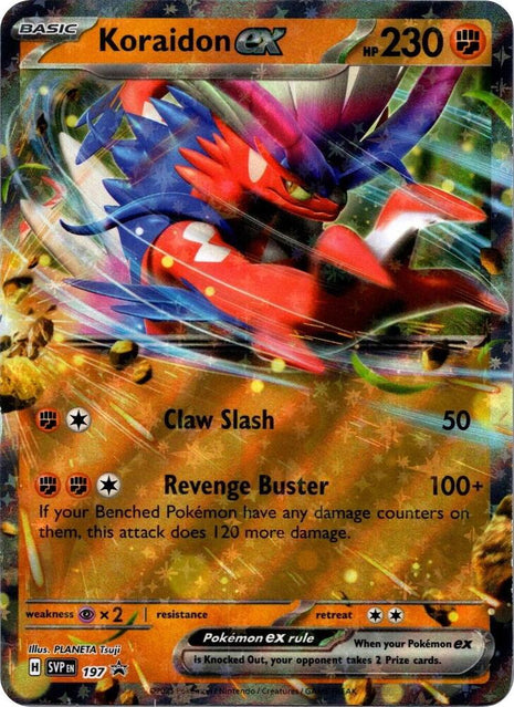 Koraidon ex - 197 - SV Scarlet and Violet Promo Cards - Holofoil - Near Mint (NM)