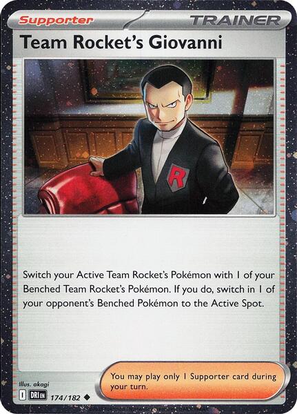 Team Rocket's Giovanni (Cosmos Holo) - Miscellaneous Cards and Products - Holofoil - Near Mint (NM)