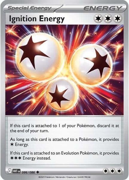 Ignition Energy - SV White Flare - Reverse Holofoil - Near Mint (NM)