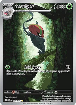 Accelgor - 094/086 - SV White Flare - Holofoil - Near Mint (NM)