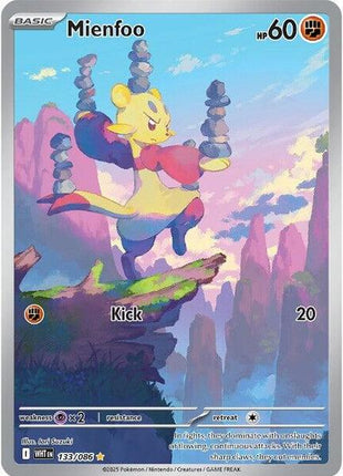 Mienfoo - 133/086 - SV White Flare - Holofoil - Near Mint (NM)