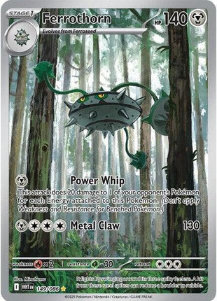 Ferrothorn - 149/086 - SV White Flare - Holofoil - Near Mint (NM)