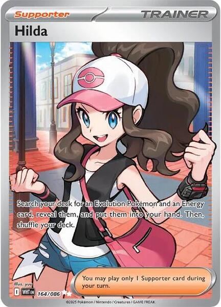 Hilda - 164/086 - SV White Flare - Holofoil - Lightly Played (LP)