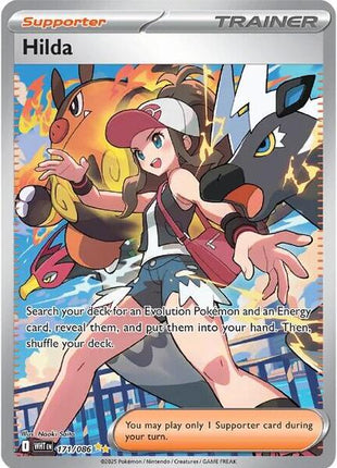 Hilda - 171/086 - SV White Flare - Holofoil - Near Mint (NM)