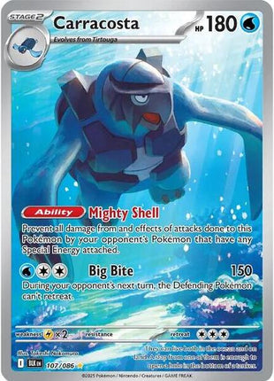 Carracosta - 107/086 - SV Black Bolt - Holofoil - Near Mint (NM)