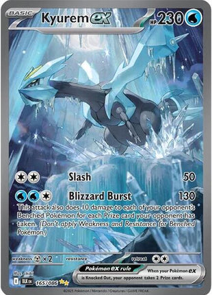Kyurem ex - 165/086 - SV Black Bolt - Holofoil - Near Mint (NM)