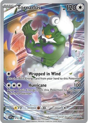 Tornadus - 210 - SV Scarlet and Violet Promo Cards - Holofoil - Near Mint (NM)