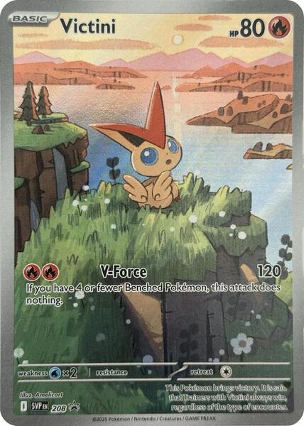 Victini - 208 - SV Scarlet and Violet Promo Cards - Holofoil - Near Mint (NM)