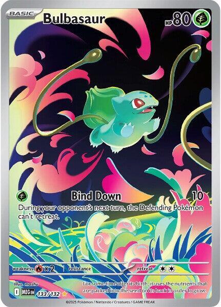 Bulbasaur - 133/132 - ME01 Mega Evolution - Holofoil - Near Mint (NM)