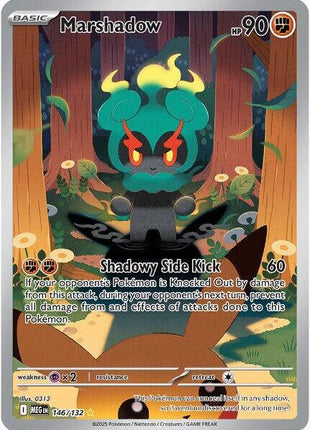 Marshadow - 146/132 - ME01 Mega Evolution - Holofoil - Near Mint (NM)