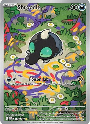 Shroodle - 149/132 - ME01 Mega Evolution - Holofoil - Near Mint (NM)