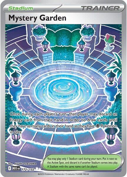 Mystery Garden - 172/132 - ME01 Mega Evolution - Holofoil - Near Mint (NM)
