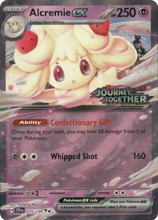 Alcremie ex (Journey Together Stamped) - Miscellaneous Cards and Products - Holofoil - Near Mint (NM)