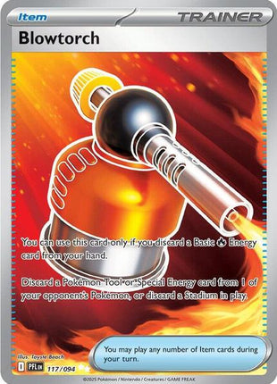 Blowtorch - 117/094 - ME02 Phantasmal Flames - Holofoil - Near Mint (NM)