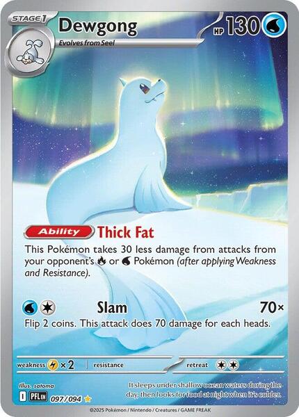 Dewgong - 097/094 - ME02 Phantasmal Flames - Holofoil - Near Mint (NM)