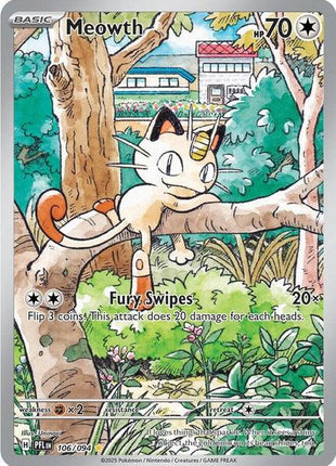 Meowth - ME02 Phantasmal Flames - Holofoil - Near Mint (NM)
