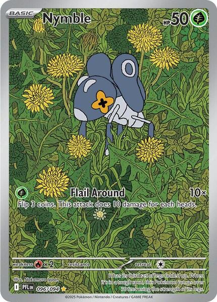 Nymble - 096/094 - ME02 Phantasmal Flames - Holofoil - Near Mint (NM)