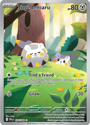 Togedemaru - 104/094 - ME02 Phantasmal Flames - Holofoil - Near Mint (NM)