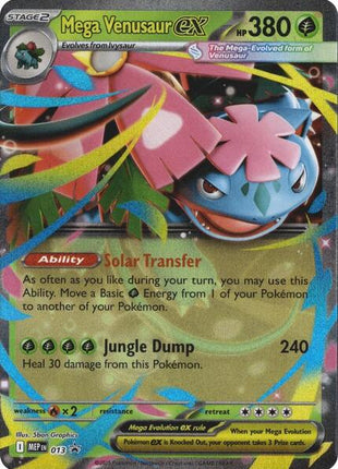 Mega Venusaur ex - 013 - ME Mega Evolution Promo - Holofoil - Near Mint (NM)