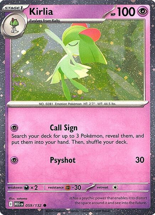 Kirlia (Cosmos Holo) - Miscellaneous Cards and Products - Holofoil - Near Mint (NM)