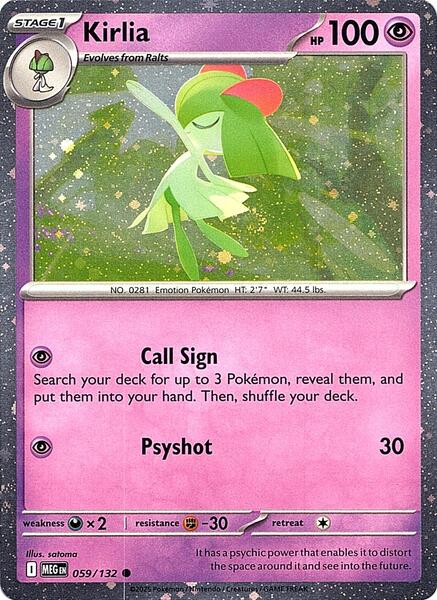 Kirlia (Cosmos Holo) - Miscellaneous Cards and Products - Holofoil - Near Mint (NM)
