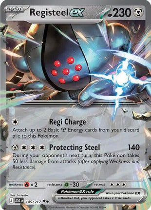 Registeel ex - ME Ascended Heroes - Holofoil - Near Mint (NM)