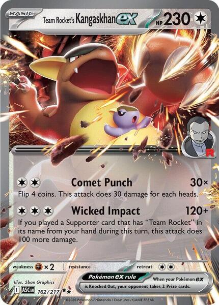 Team Rocket's Kangaskhan ex - ME Ascended Heroes - Holofoil - Near Mint (NM)